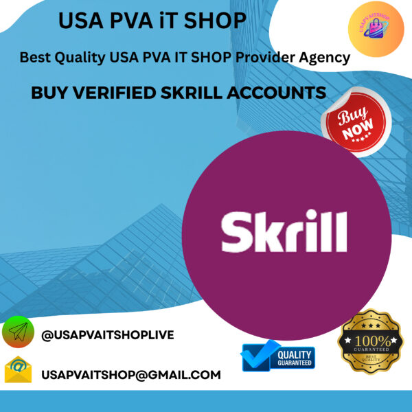 Buy Verifie Skrill Accounts